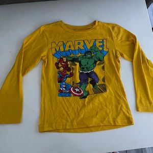 Long sleeve marvel shirt